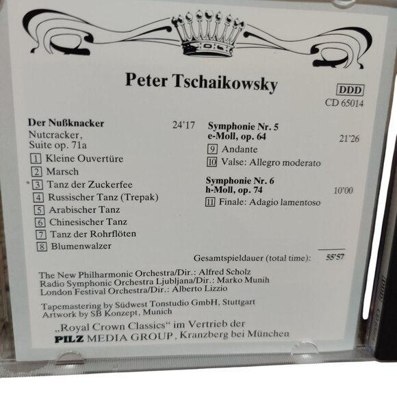 Royal Crown Classics P.I. Tschaikowsky Nutknacker Nutcracker Suite 5./6. 1988 - Picture 3 of 4